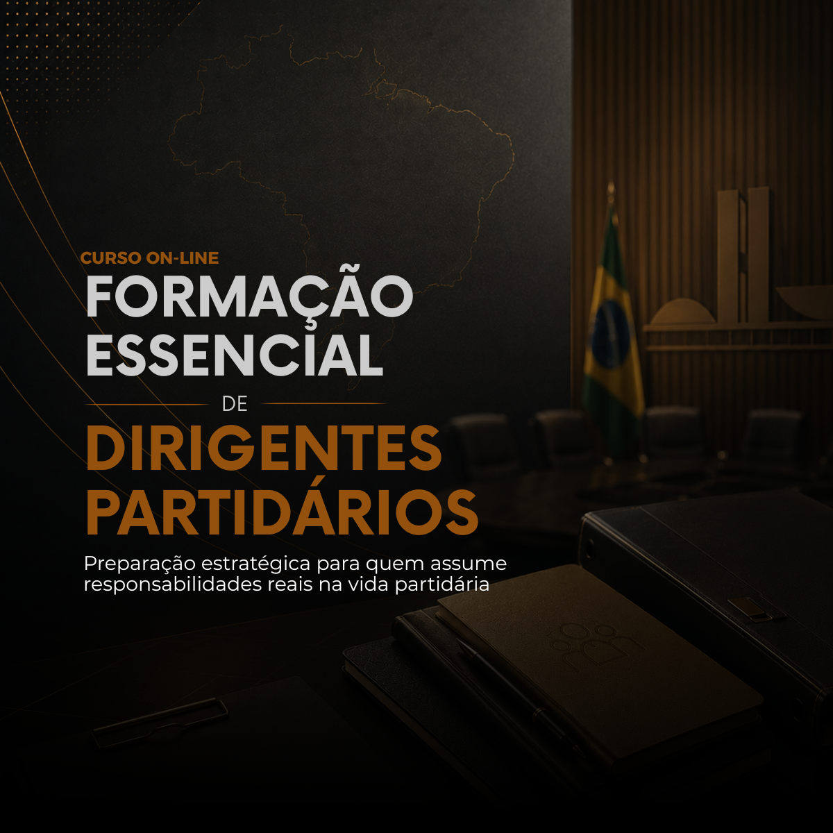 Formação Essencial de Dirigentes Partidários — capa do curso