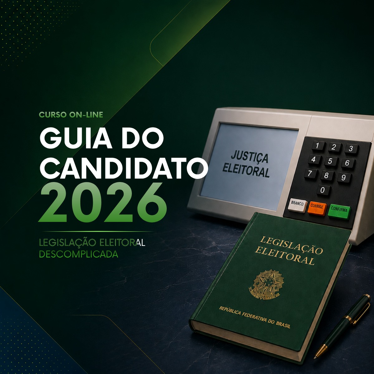 Guia do Candidato 2026 — capa do curso